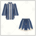 AWAKEN DENIM SHIRT & SHORT