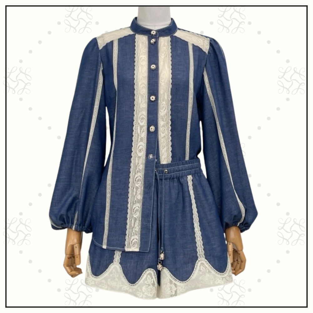 AWAKEN DENIM SHIRT & SHORT