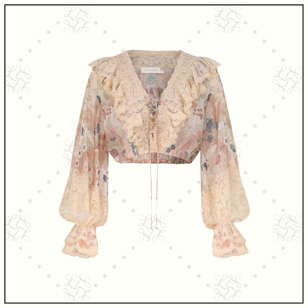 REBELLION LACE-UP BLOUSE & SKIRT