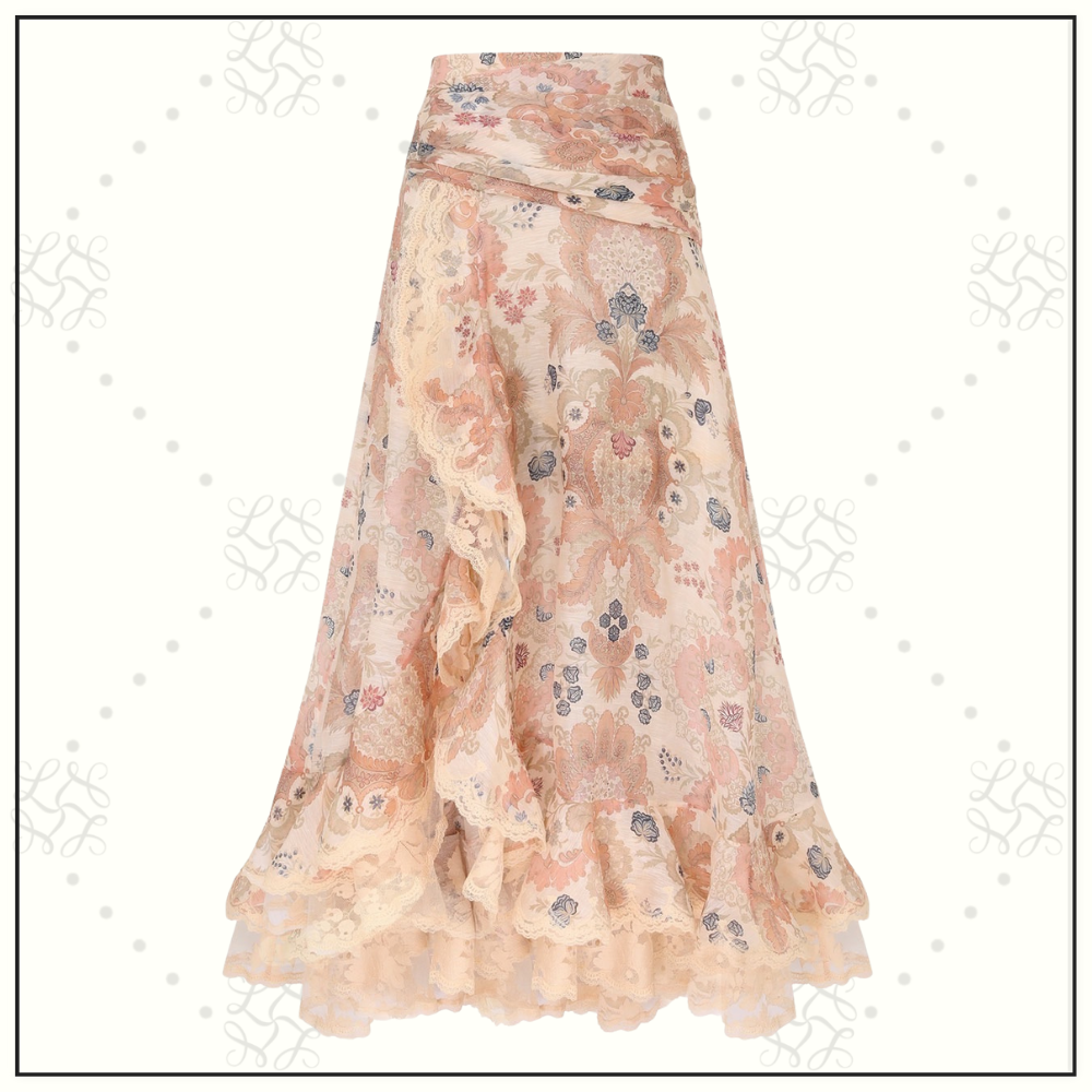 REBELLION LACE-UP BLOUSE & SKIRT