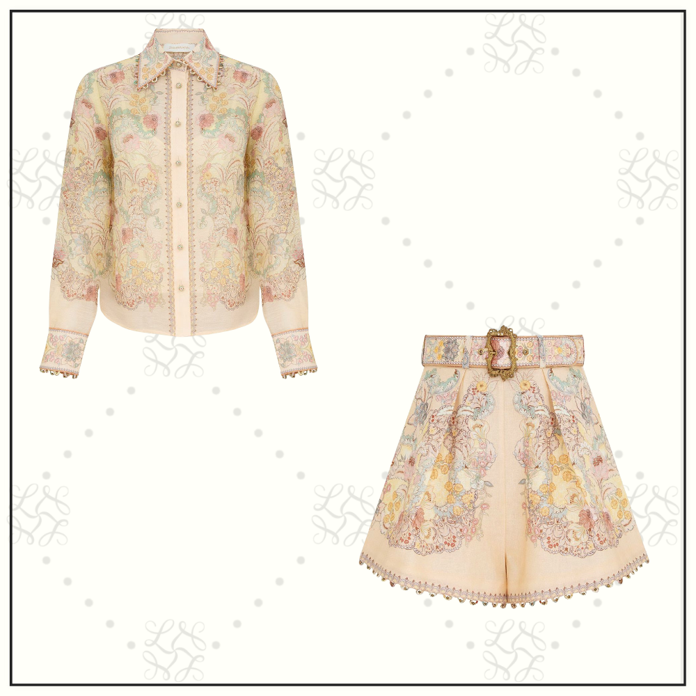 REBELLION BLOUSE & SHORTS