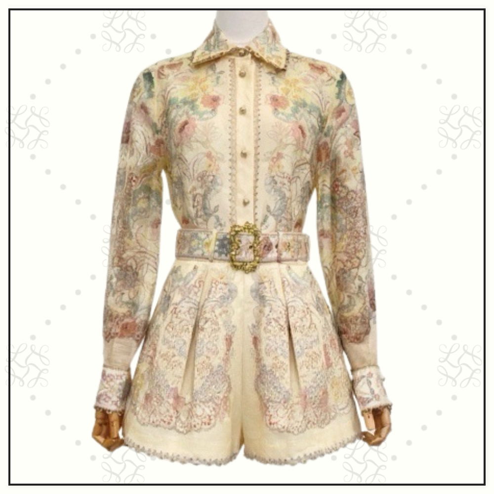 REBELLION BLOUSE & SHORTS