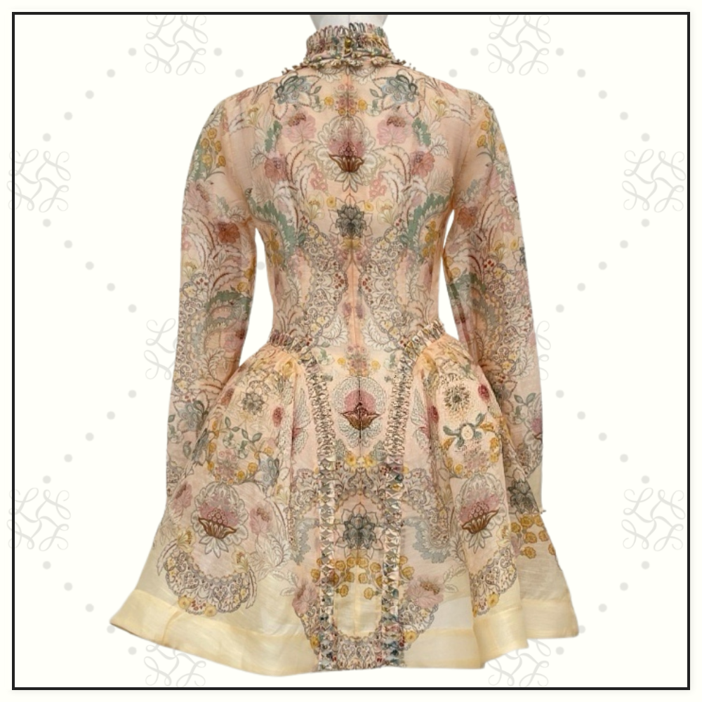 REBELLION BEADED MINI DRESS