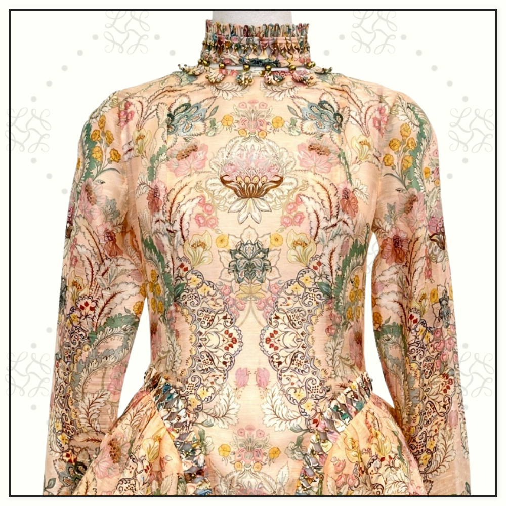 REBELLION BEADED MINI DRESS