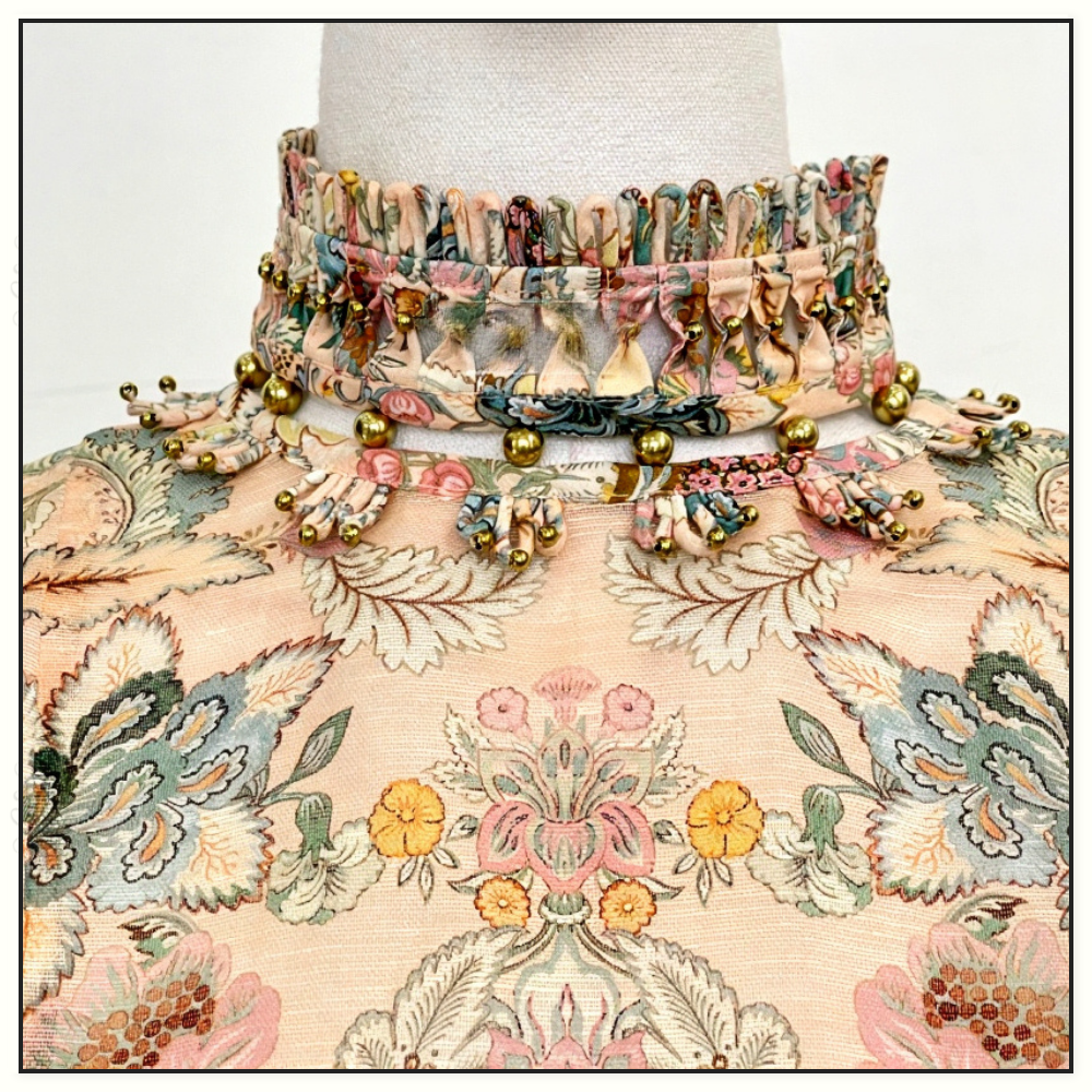 REBELLION BEADED MINI DRESS