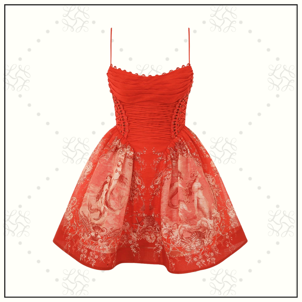 REBELLION BEADED MINI DRESS