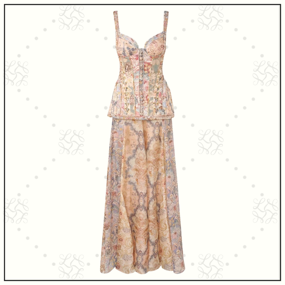 REBELLION CORDED MAXI DRESS