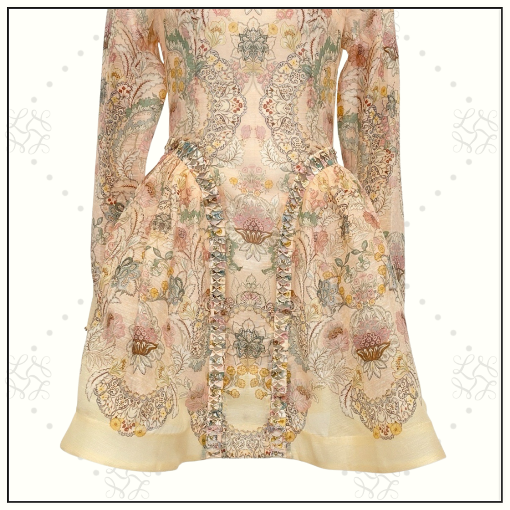 REBELLION BEADED MINI DRESS