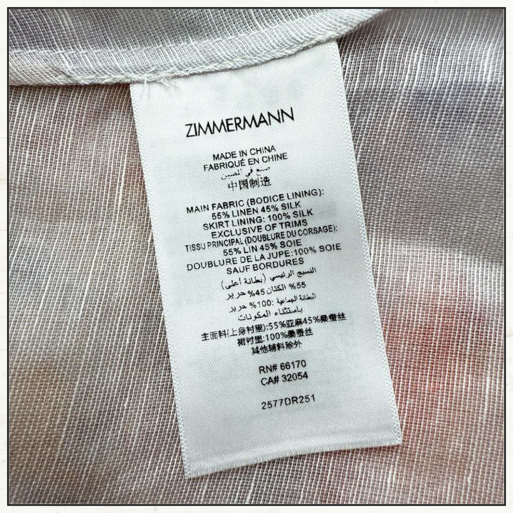 CRUSH LINEN SILK RUFFLE DRESS