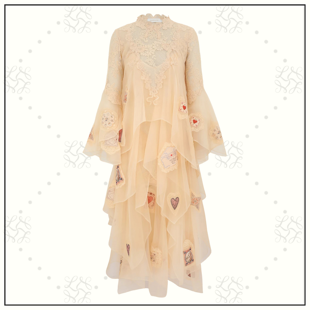 HYPNOTIC CASCADING GOWN