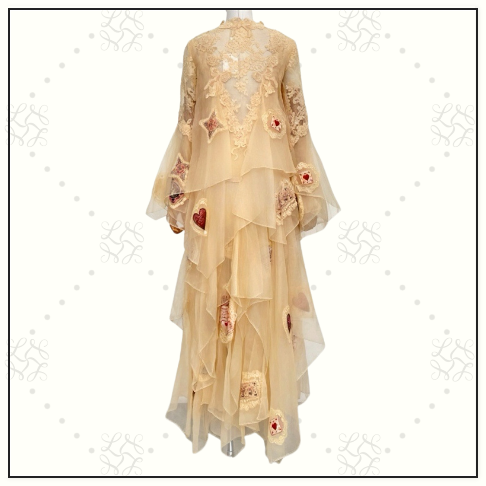 HYPNOTIC CASCADING GOWN