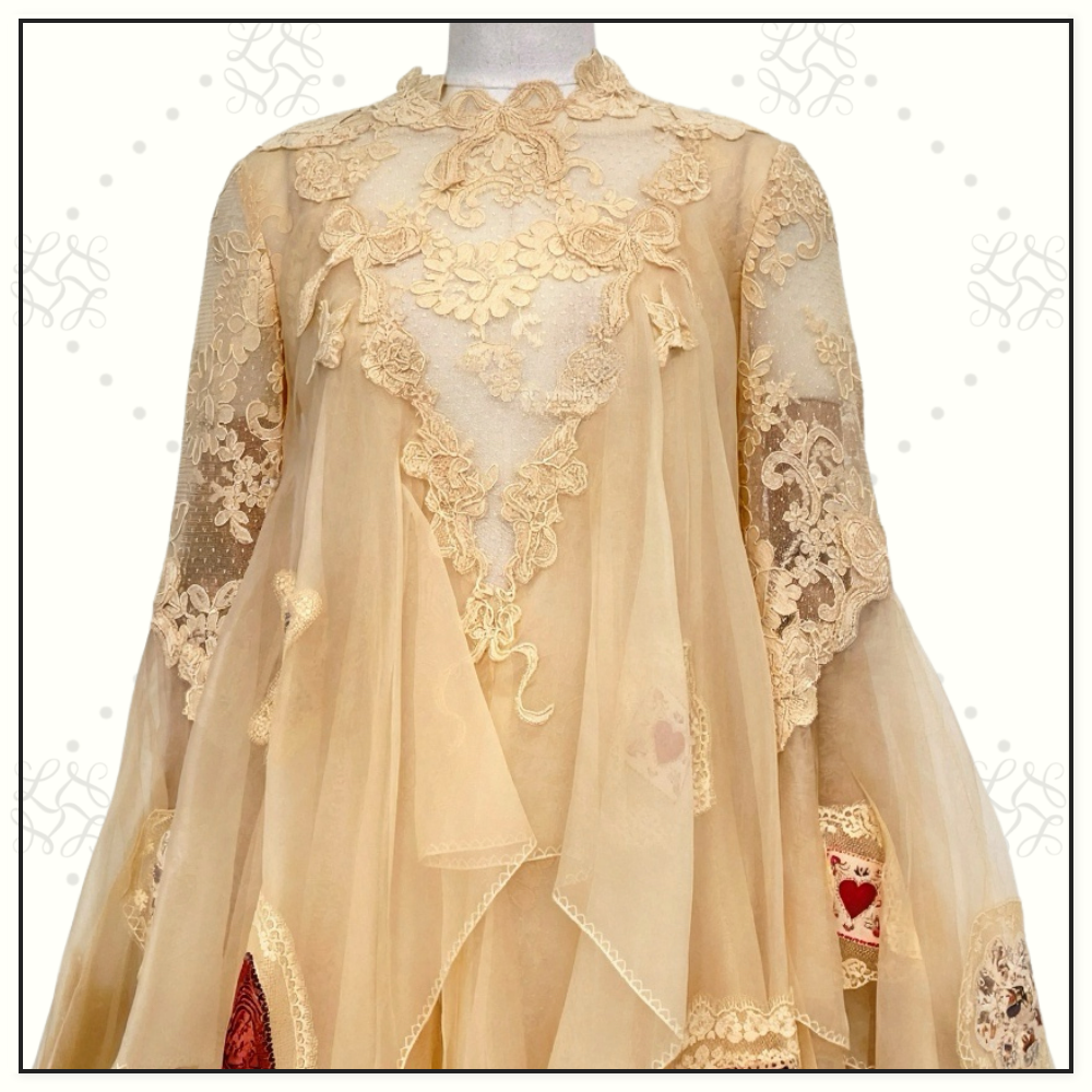 HYPNOTIC CASCADING GOWN