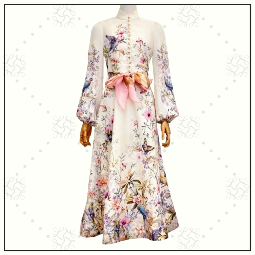 REBELLION BUTTON MIDI DRESS