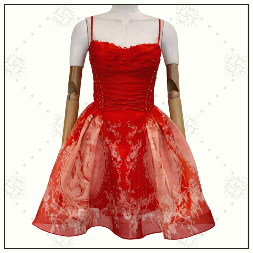 REBELLION BEADED MINI DRESS