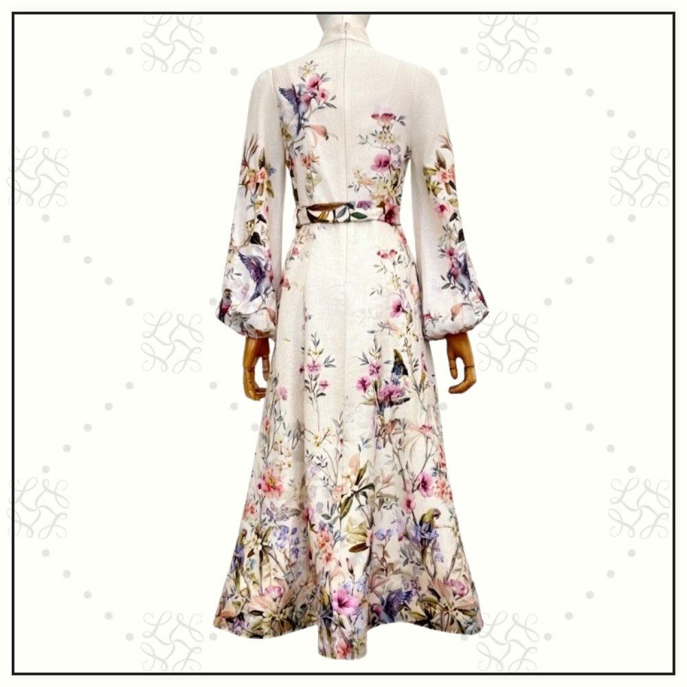 REBELLION BUTTON MIDI DRESS