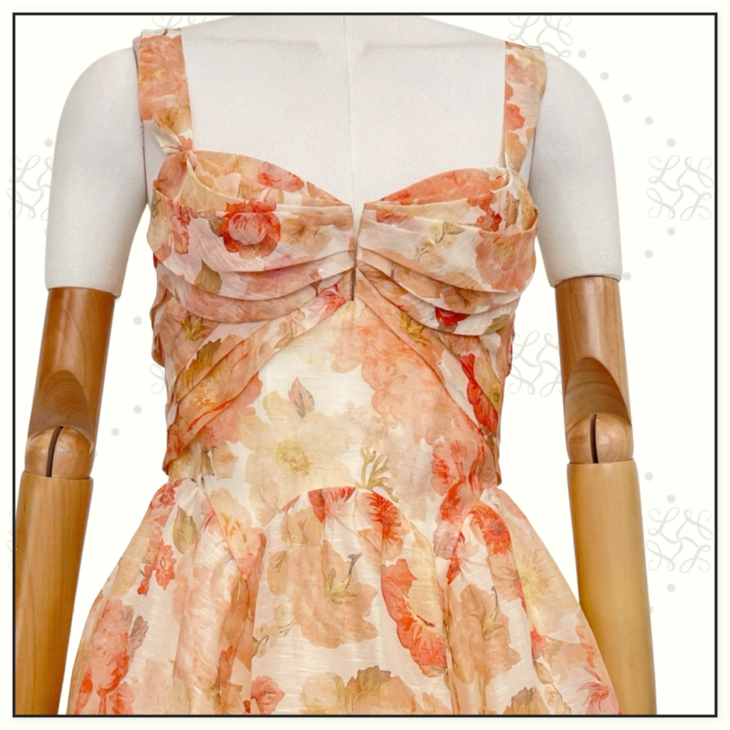 REBELLION DRAPE MIDI DRESS