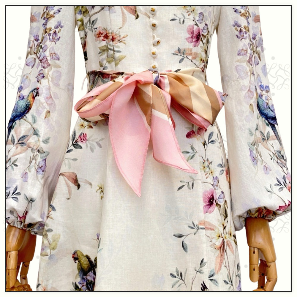 REBELLION BUTTON MIDI DRESS