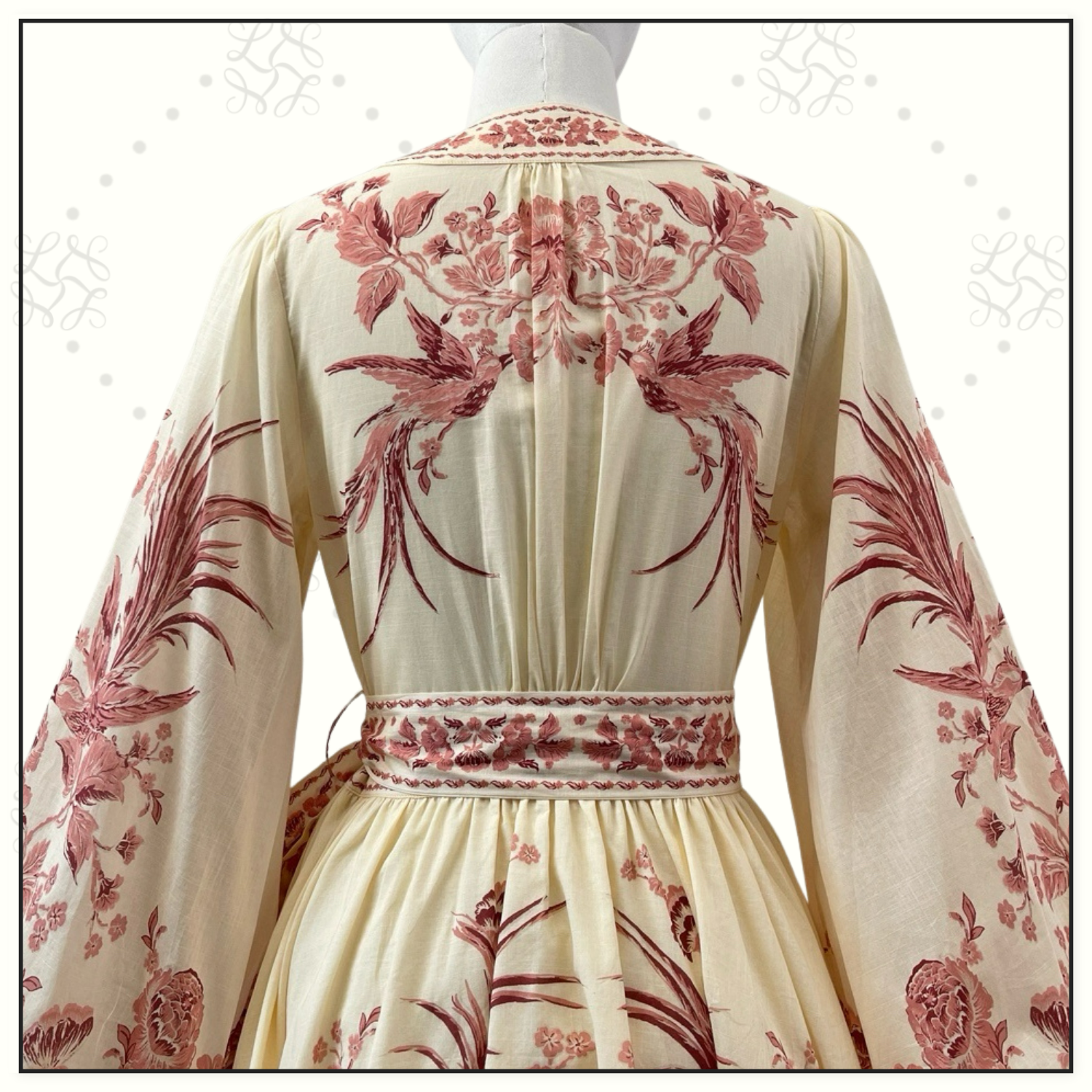 WAVERLY WRAP MINI DRESS