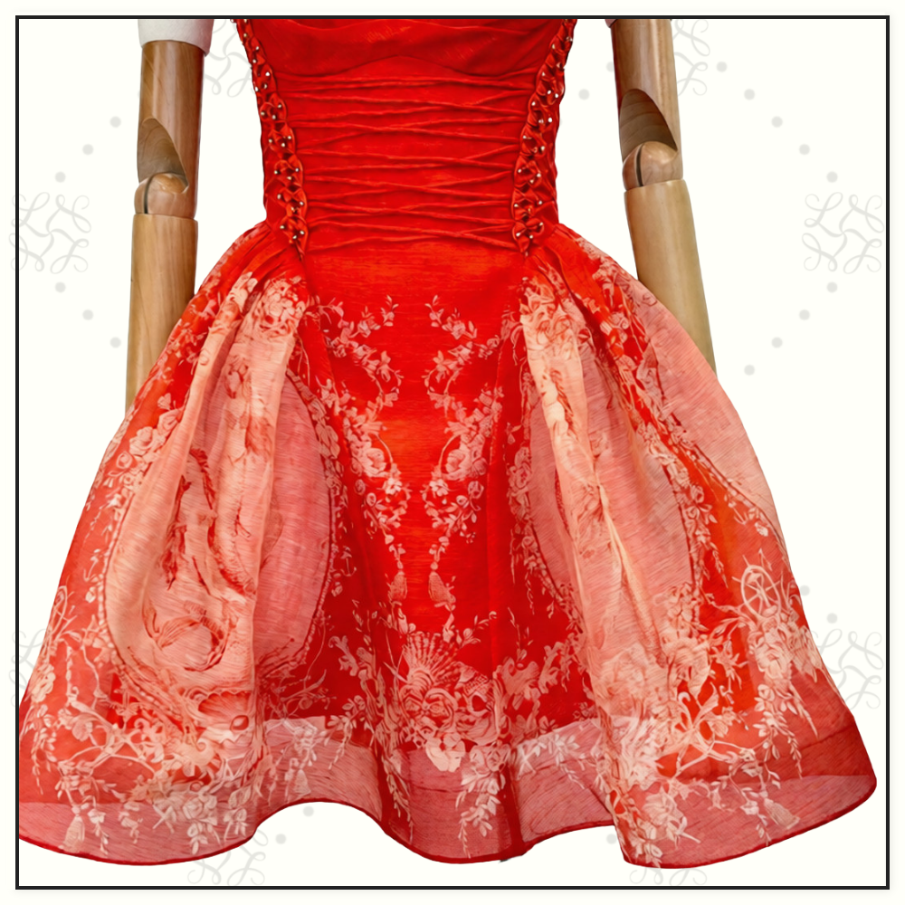 REBELLION BEADED MINI DRESS