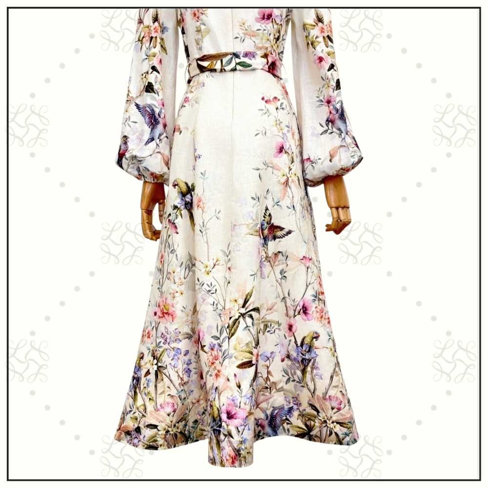 REBELLION BUTTON MIDI DRESS