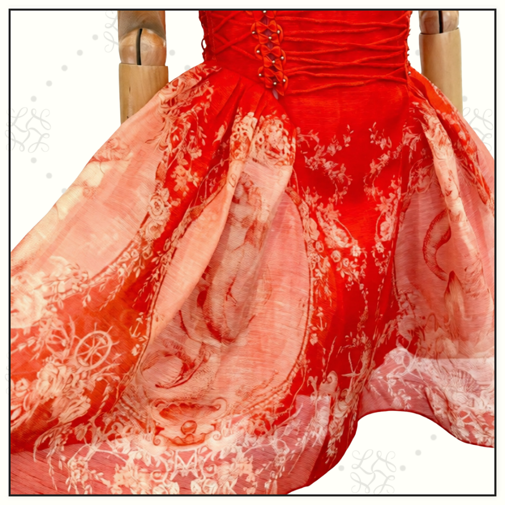 REBELLION BEADED MINI DRESS