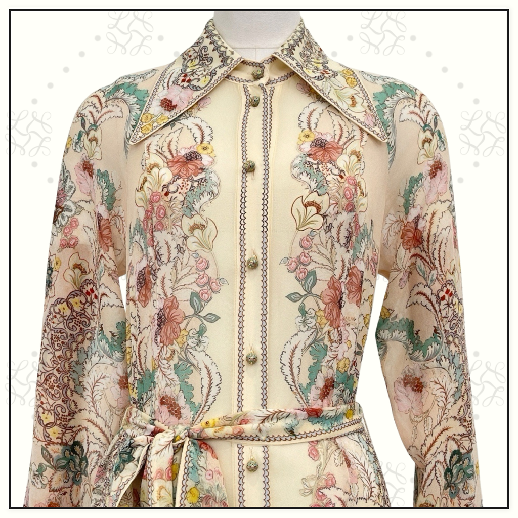 REBELLION PUSSYBOW SHIRT DRESS