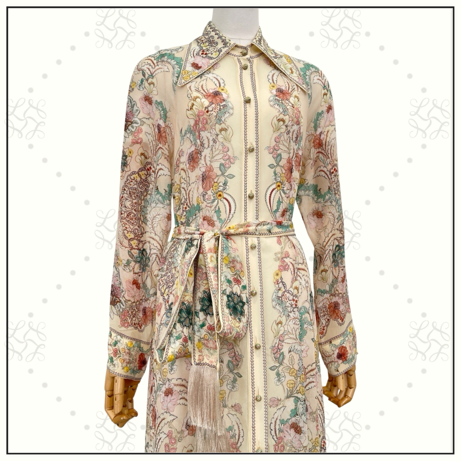 REBELLION PUSSYBOW SHIRT DRESS