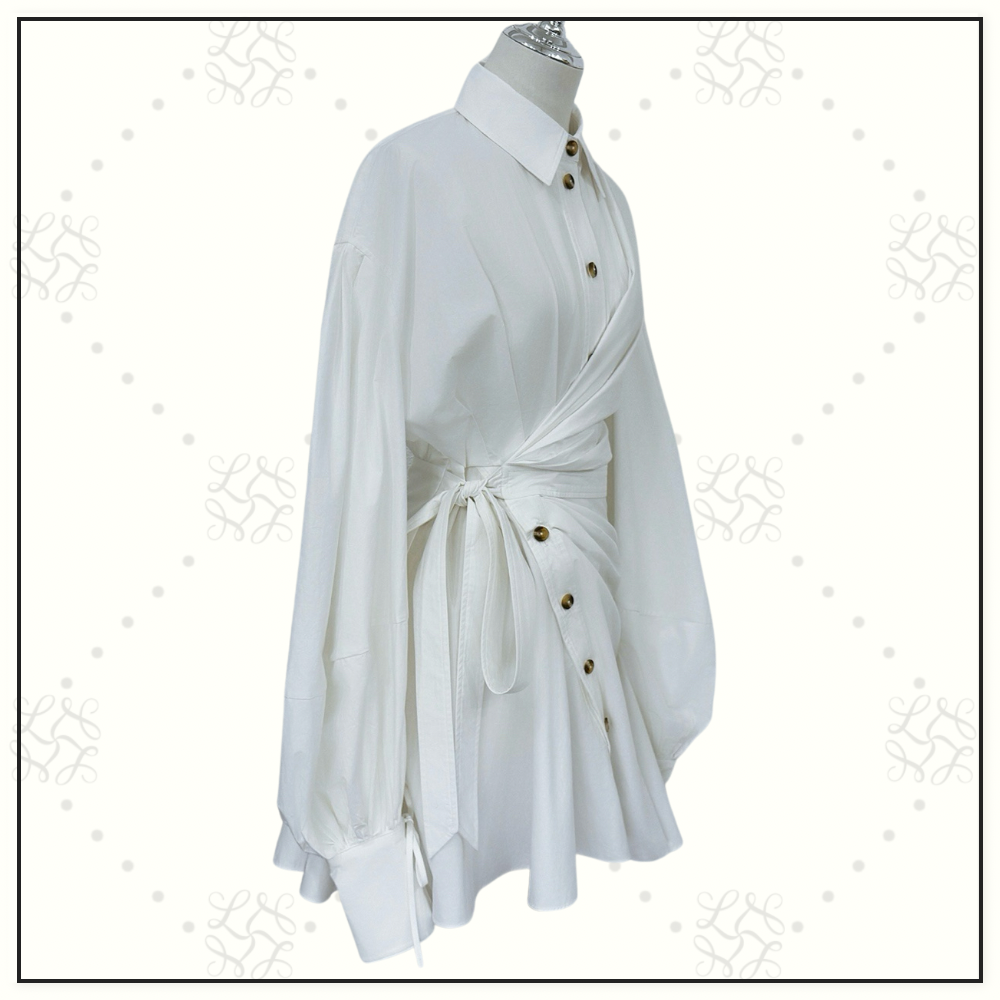 REBELLION POPLIN MINI DRESS