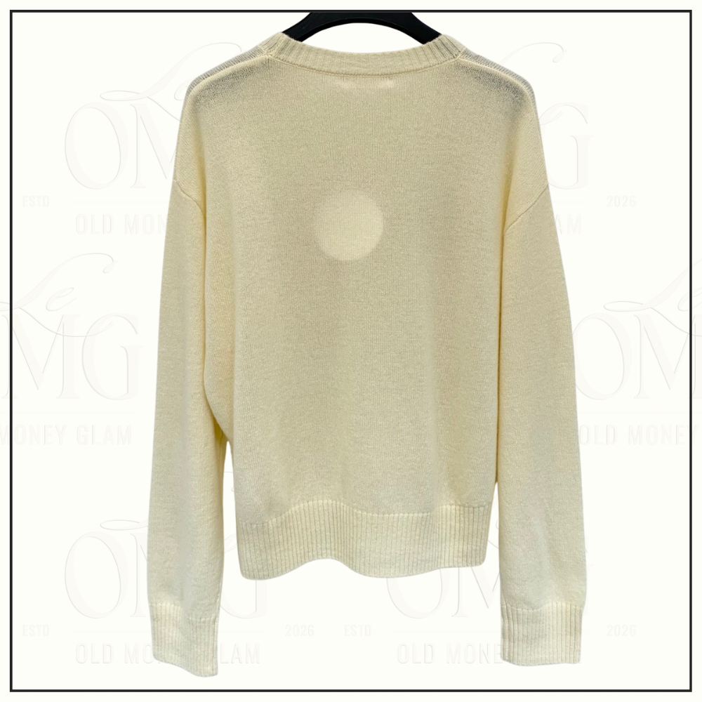 PAISLEY EMBROIDERED SWEATER