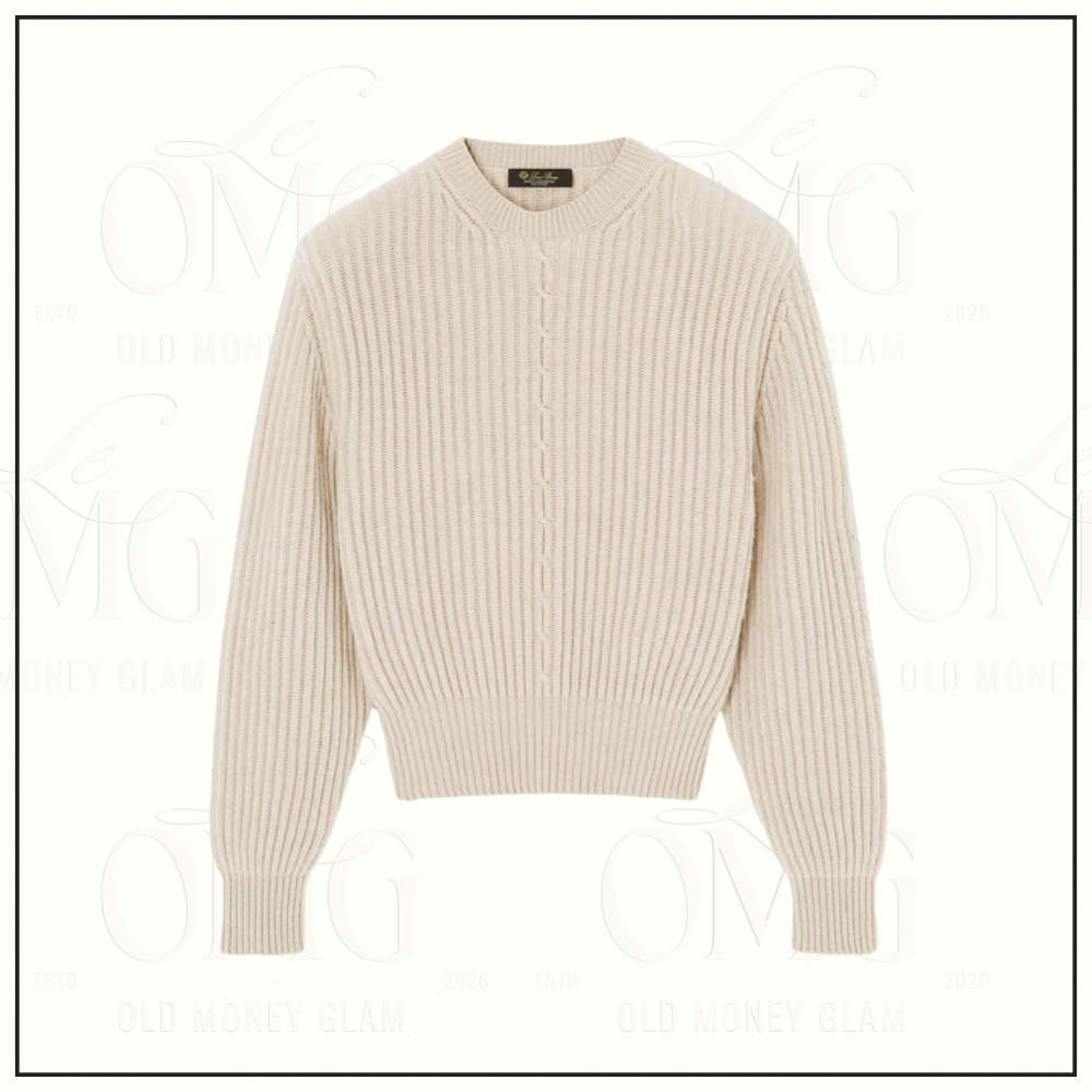 PLANE TREE CASHMERE SWEATER