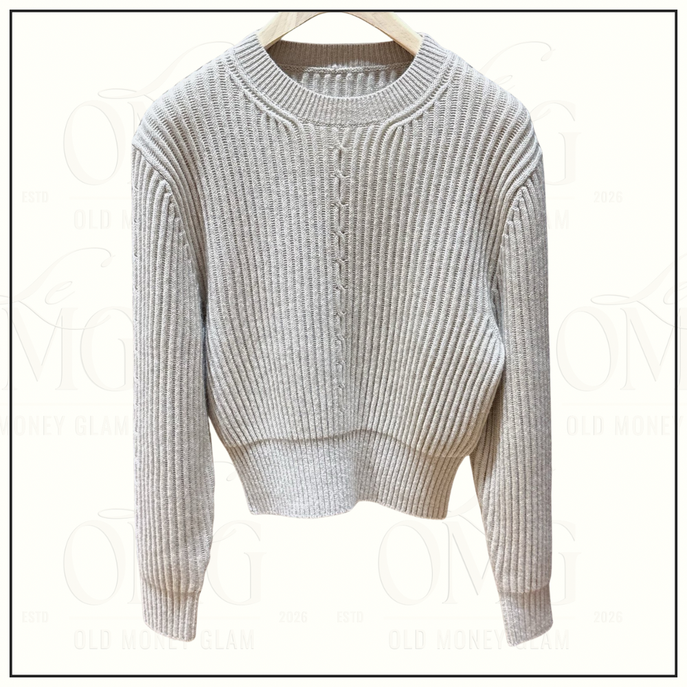 PLANE TREE CASHMERE SWEATER