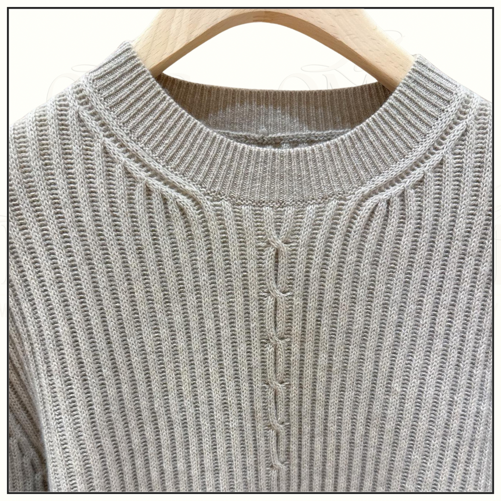 PLANE TREE CASHMERE SWEATER
