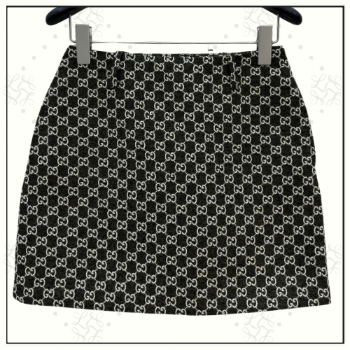 MONOGRAM BOUCLE JACKET & MINI SKIRT