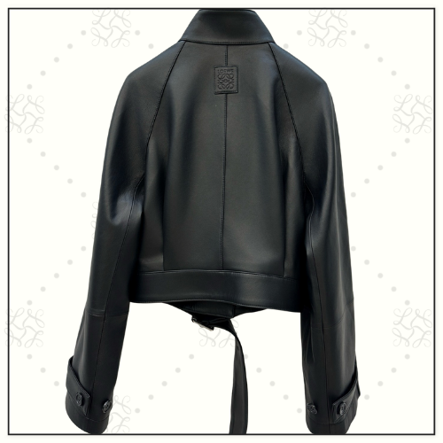 LAMBSKIN SHORT TRENCH