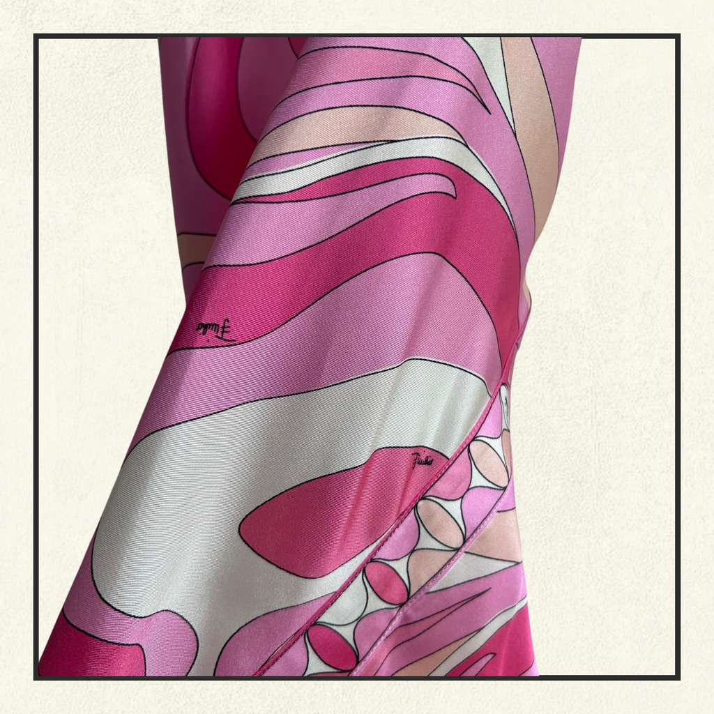 HALTERNECK SILK SATIN MIDI DRESS