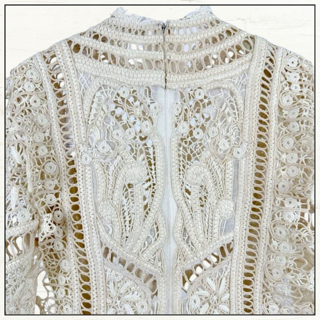 ILLUMINATE CORNELLI CROCHET MINI DRESS