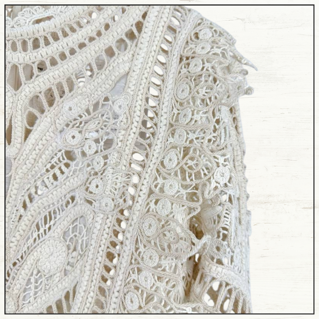 ILLUMINATE CORNELLI CROCHET MINI DRESS