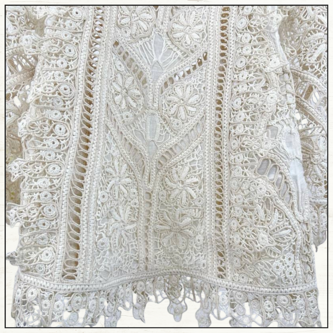 ILLUMINATE CORNELLI CROCHET MINI DRESS