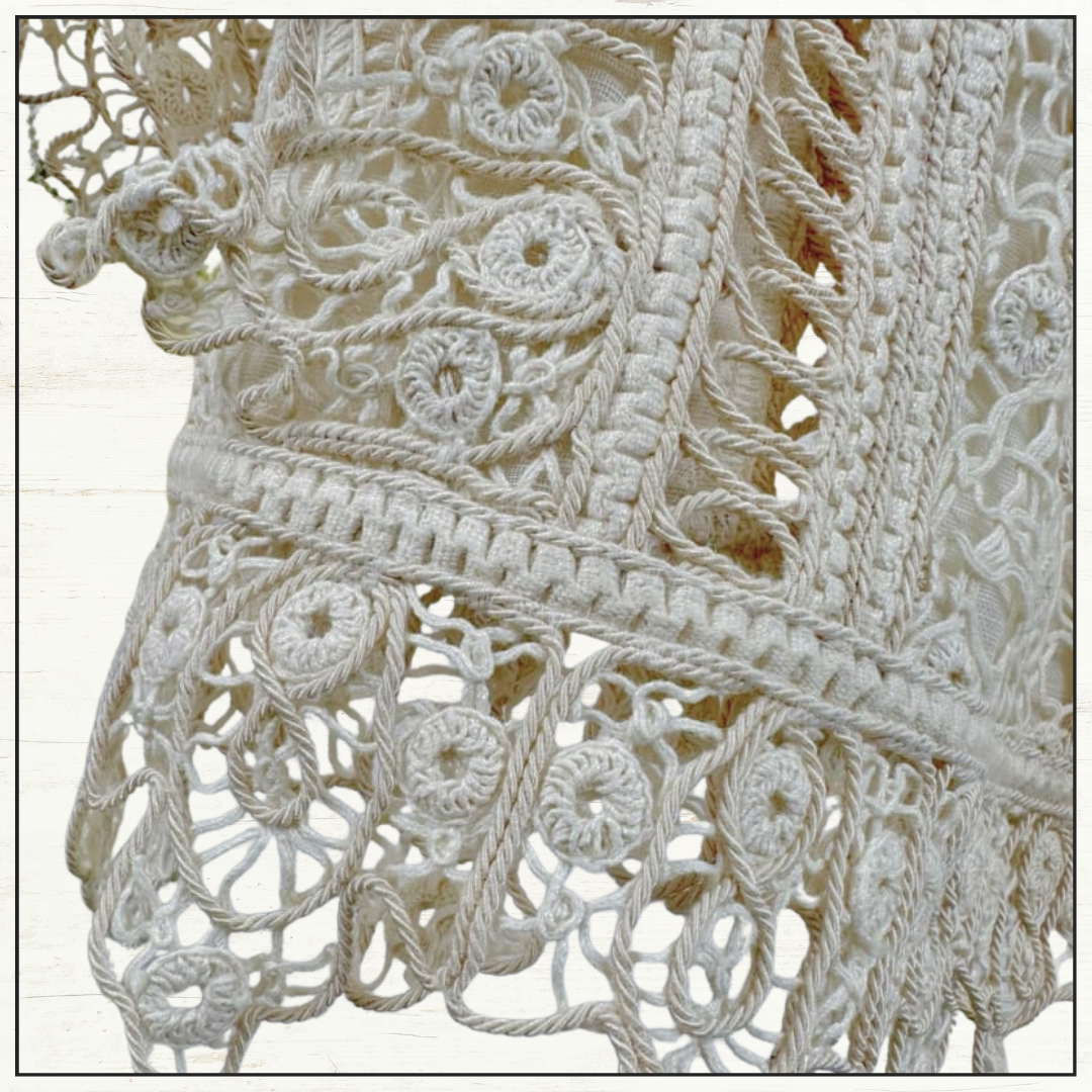 ILLUMINATE CORNELLI CROCHET MINI DRESS