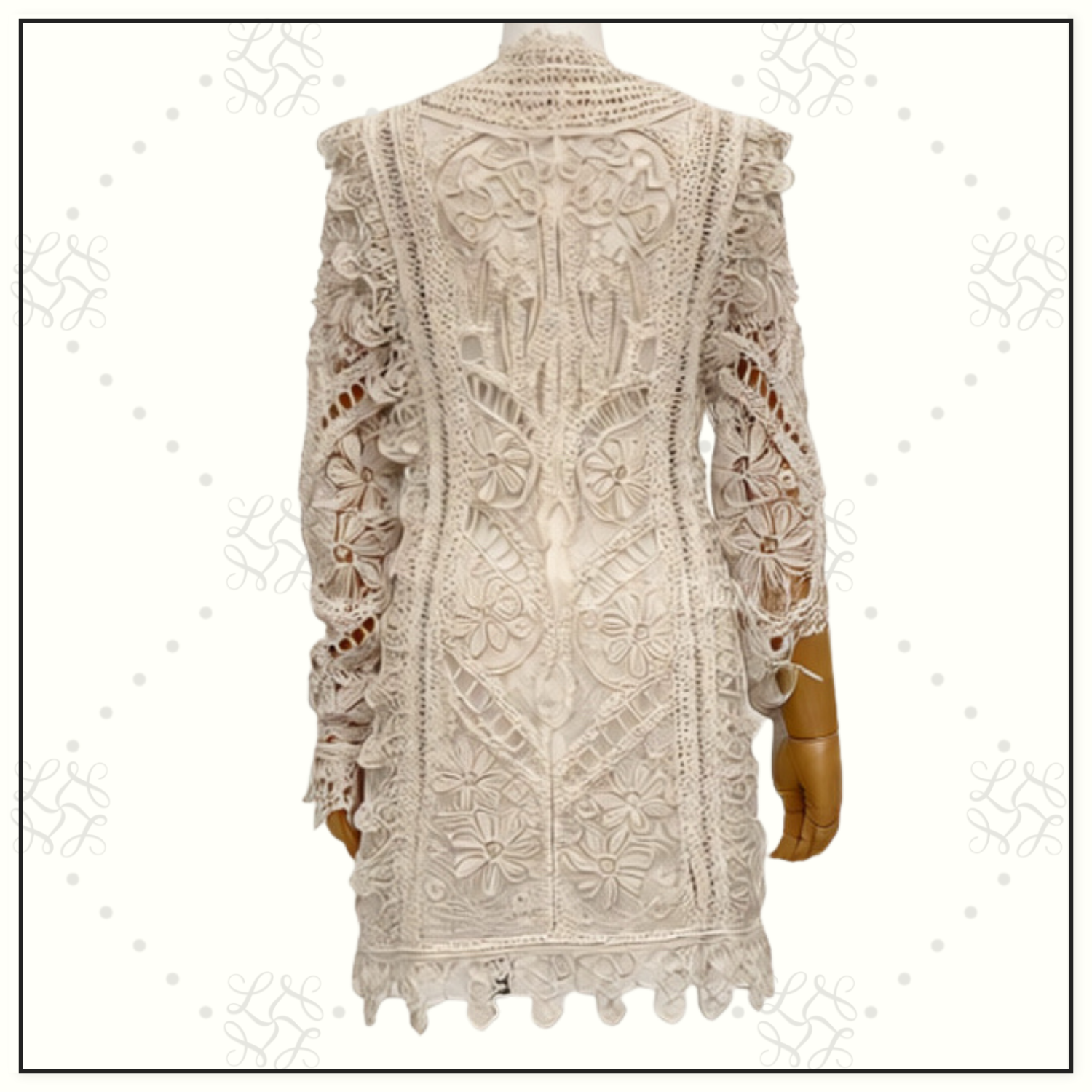 ILLUMINATE CORNELLI CROCHET MINI DRESS