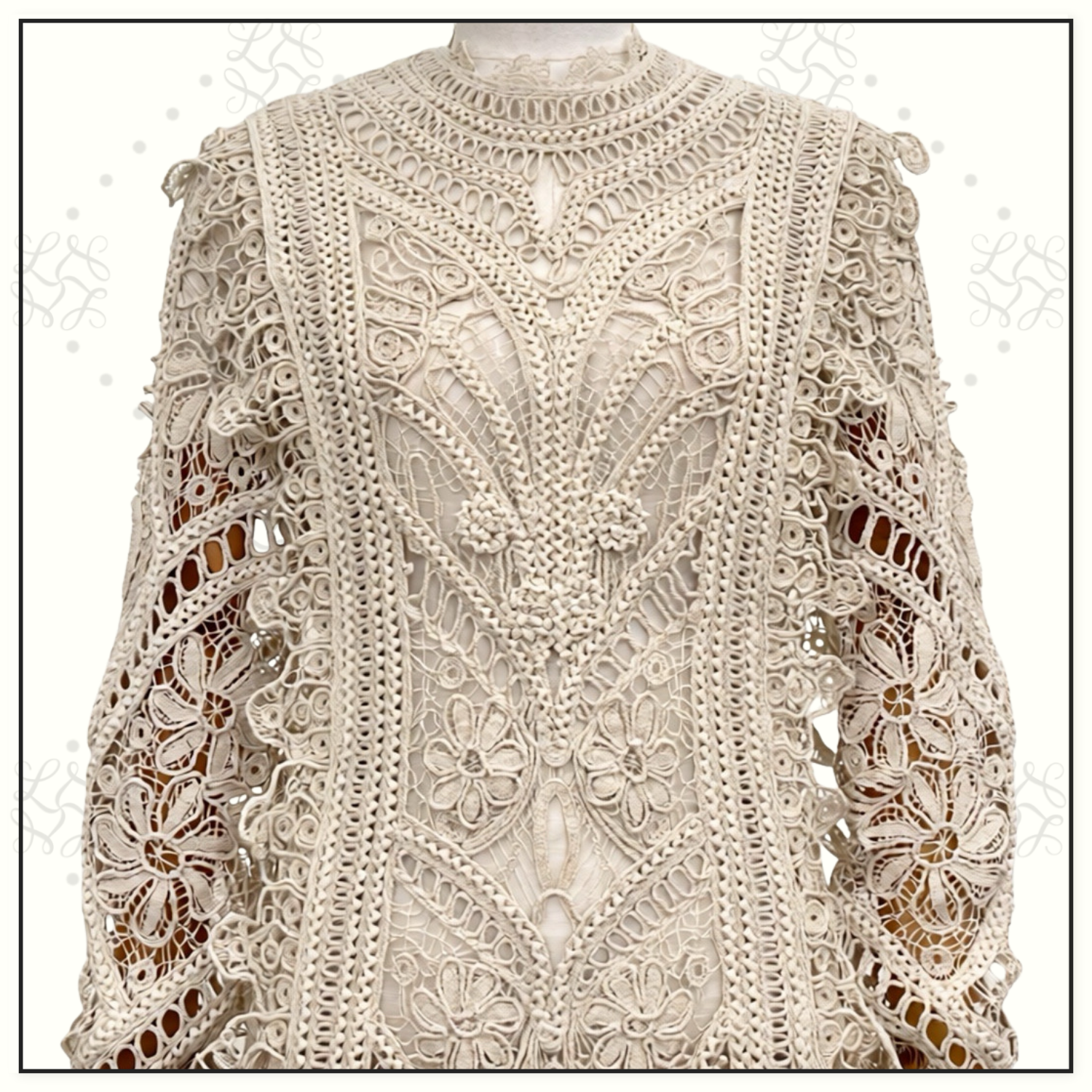 ILLUMINATE CORNELLI CROCHET MINI DRESS