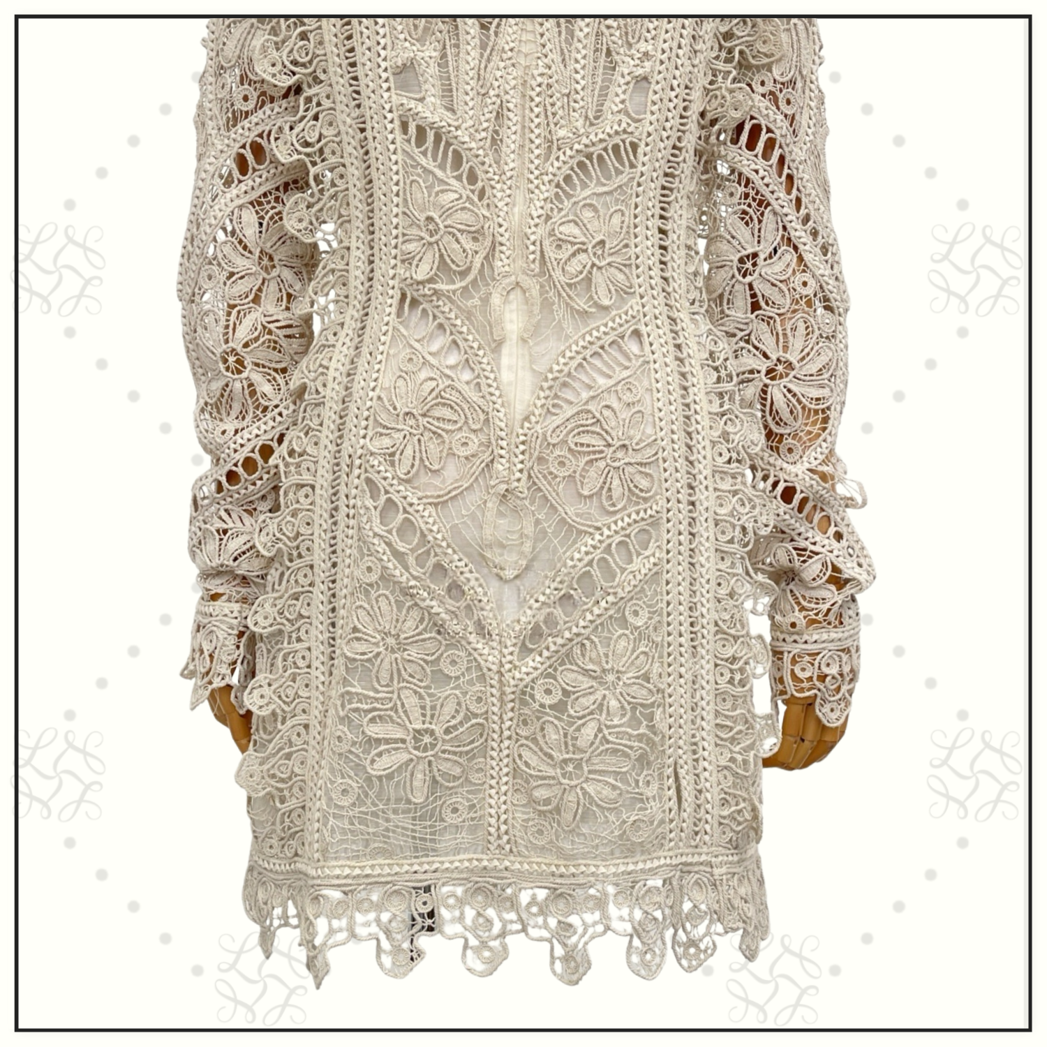 ILLUMINATE CORNELLI CROCHET MINI DRESS
