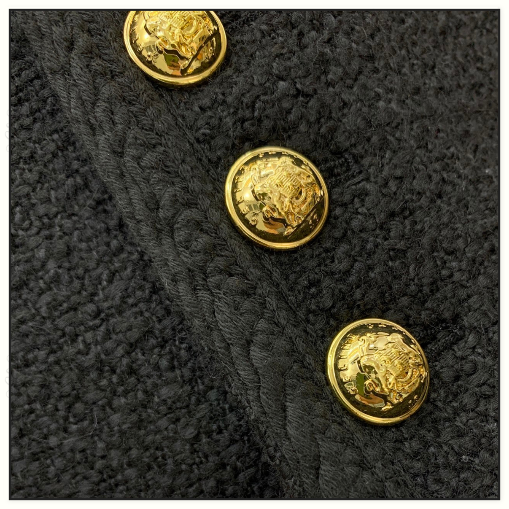 CHASSEUR JACKET IN BOUCLÉ TWEED