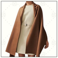 CASHMERE CAPE TROMPE L’OEIL STOLE