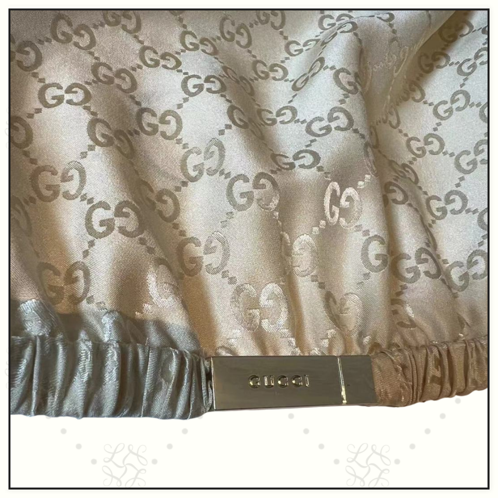 JACQUARD SILK BLOUSE