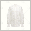 HOLIDAY LACE LINEN SHIRT