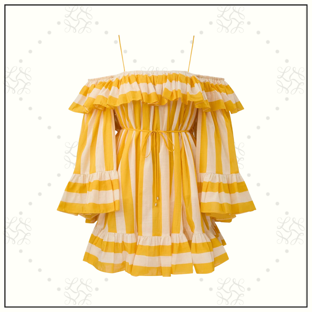 DAYLIGHT STRIPE MINI DRESS