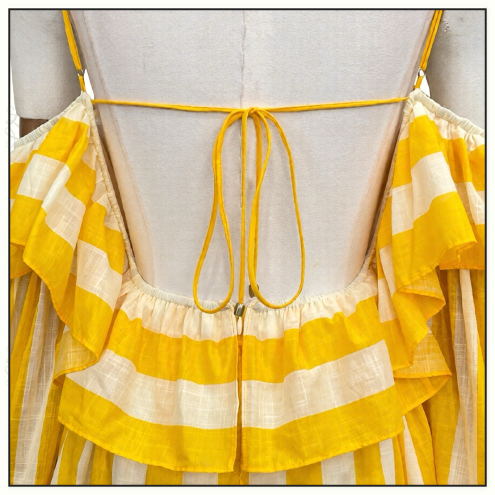 DAYLIGHT STRIPE MINI DRESS