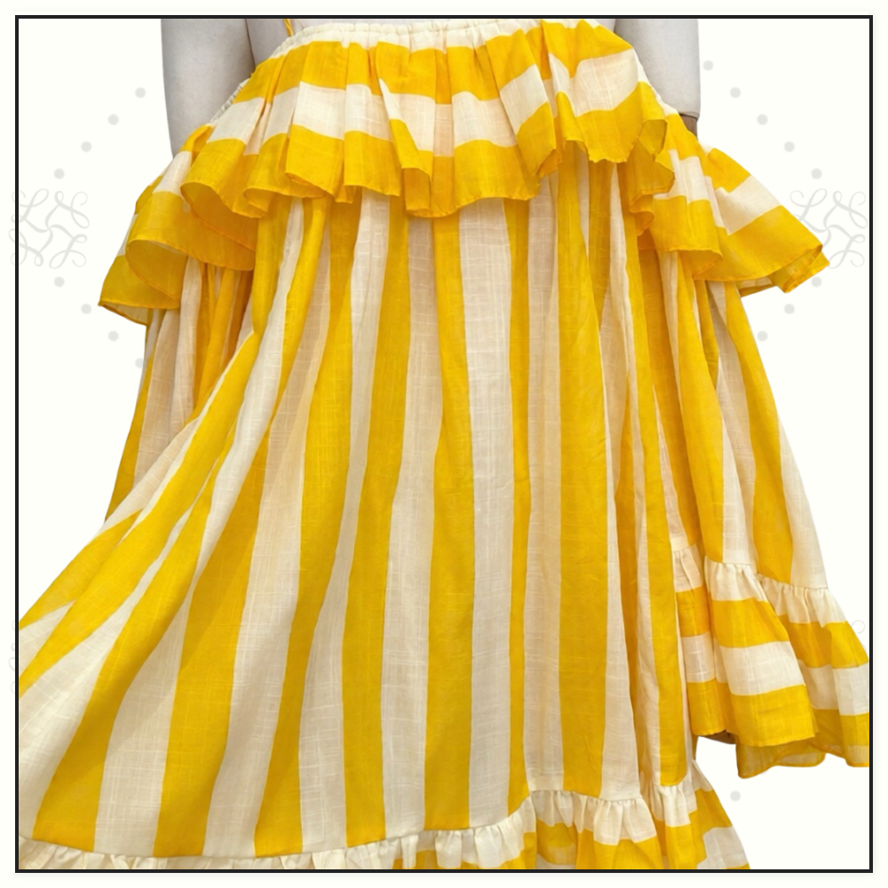 DAYLIGHT STRIPE MINI DRESS