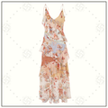 AWAKEN FRILLED SLIP DRESS